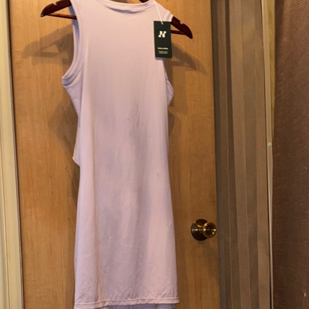 HALARA Light Lavender Midi Tank Dress